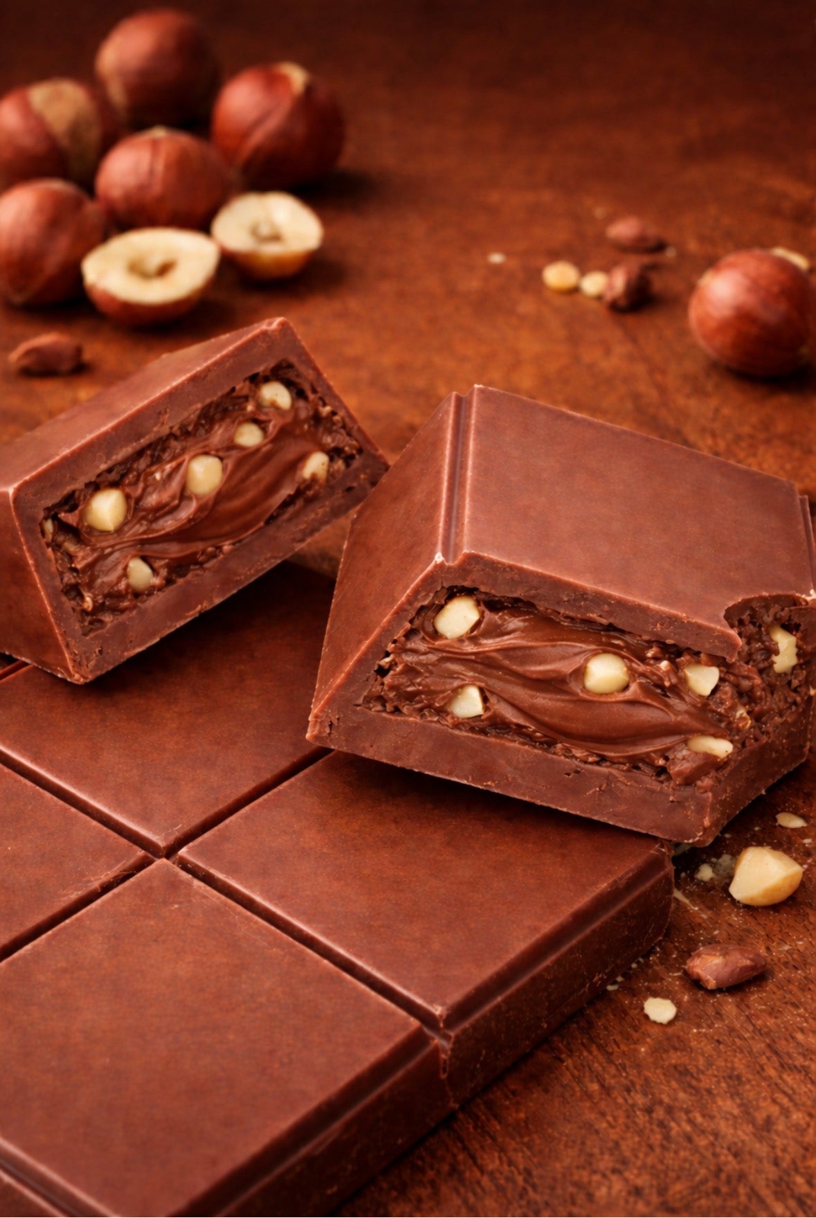 Milk Chocolate Hazelnut Slab