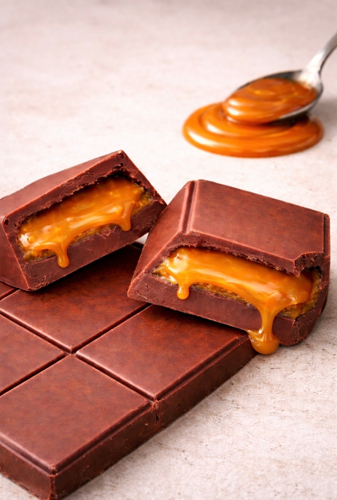 Milk Chocolate Caramelt Slab