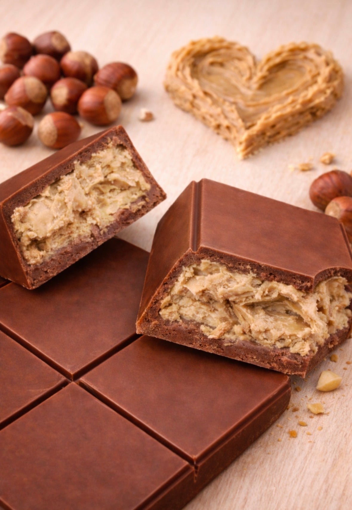 Milk Chocolate Light Hazel Creme Slab